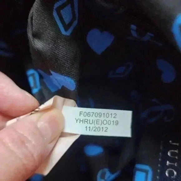 Juicy Couture Satchel Y2K Velour Purse Women 2000s Regal Retro Bling Embroidery - Picture 13 of 16